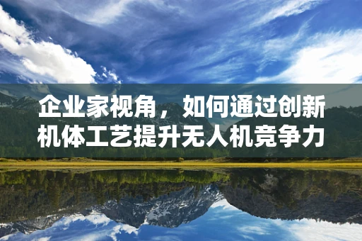 企业家视角，如何通过创新机体工艺提升无人机竞争力？