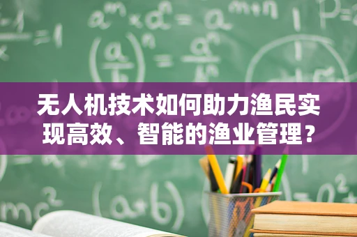 无人机技术如何助力渔民实现高效、智能的渔业管理？