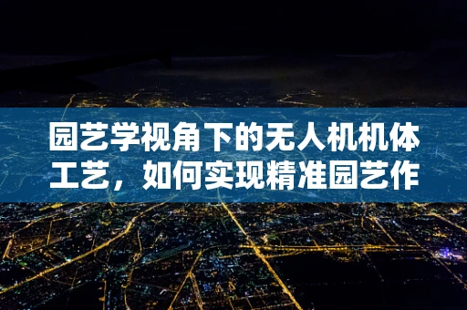 园艺学视角下的无人机机体工艺，如何实现精准园艺作业的轻巧与精准？